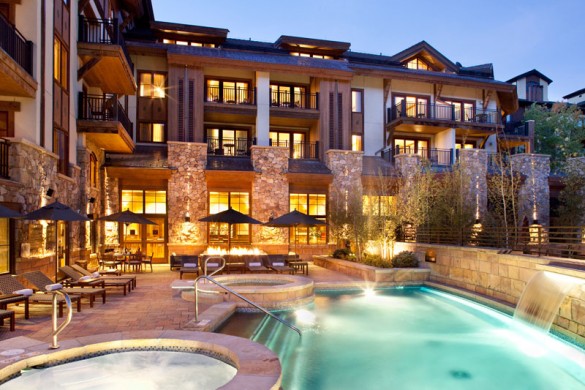 Hotel Sebastien pool, Vail