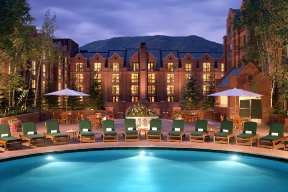 Hotel St Regis pool, Aspen