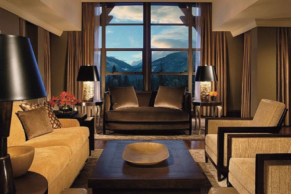 Hotel The Four Seasons Resort Whistler and Residents, lounge, Whistler