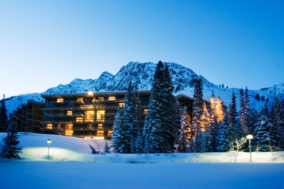 Hotel The Lodge at Snowbird ext, Snowbird ski resort, USA