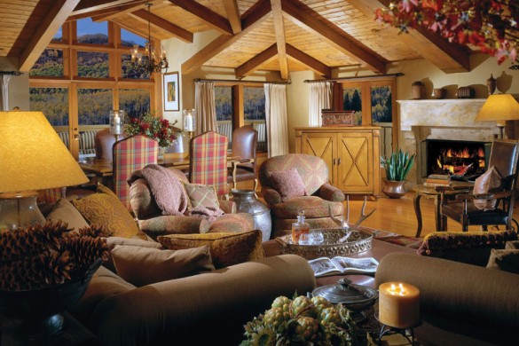 Hotel The Lodge at Vail lounge eaves, Vail