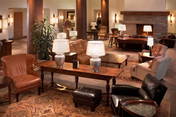 Hotel The Peaks Resort and Spa lounge, Telluride