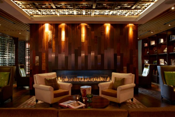 Hotel The Viceroy reception, Aspen