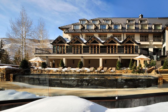 Hotel Vail Cascade Resort ext side, Vail