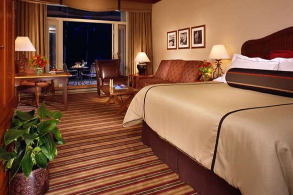 Hotel Vail Cascade Resort bed, Vail