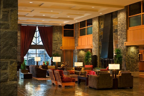 Hotel Westin Resort and Spa, lobby, Whistler