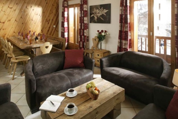Chalet Sylvie, lounge Chalet Sylvie, lounge
