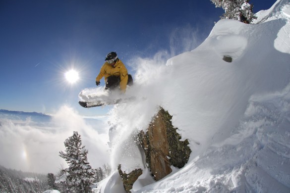 Jackson Hole USA, snowboarding