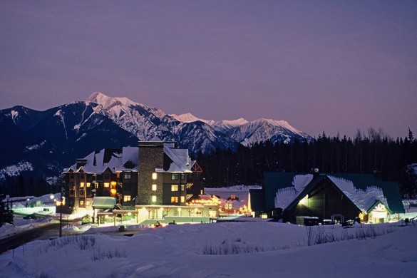Kicking Horse CA, night