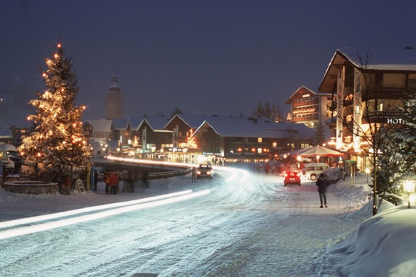 Lech, Austria, night life  
