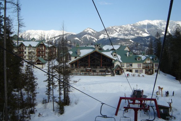 Condo Lizard Creek Lodge, ext, Fernie