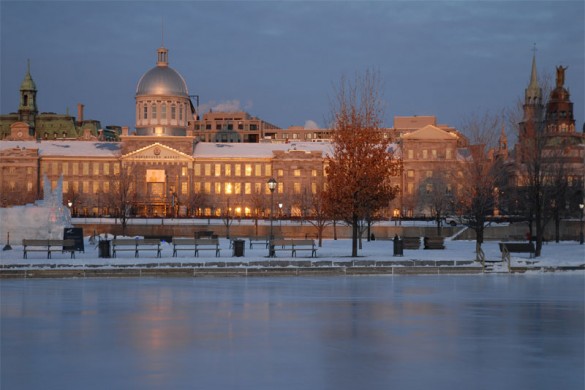 Montreal city, Canada, lake