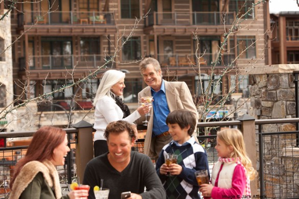 Northstar ski resort family drinks, USA