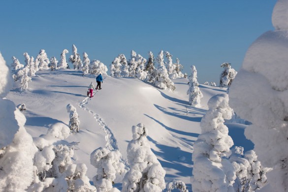 Walkers, Ruka Ski Resort, Finland