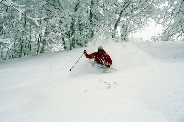 Skier, Furano Ski Resort, Japan