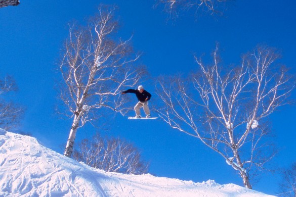 Jump, Niseko Ski Resort, Japan