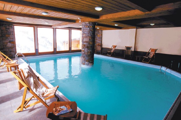 Residence Aspen pool, La Plagne