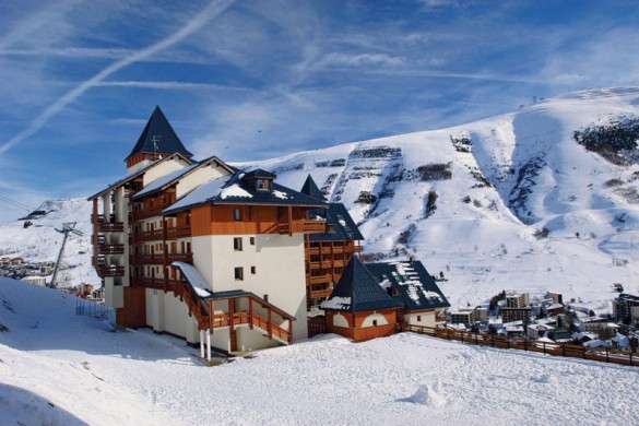 Residence Le Flocon D'Or ext view, Les Deux Alpes