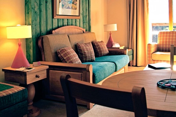 Residence Le Village 1950 sofa bed, Les Arcs