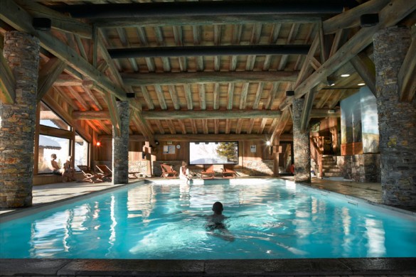 Residence Les Alpages de Chantel pool, Les Arcs