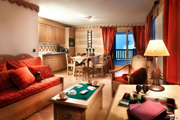 Residence Les Cimes Blanches lounge, La Rosiere