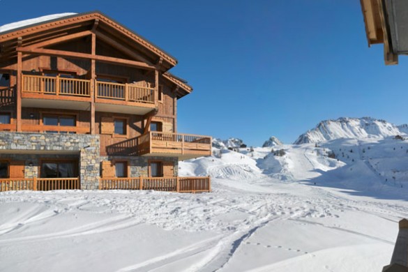 Residence Les Granges du Soleil ext view, La Plagne