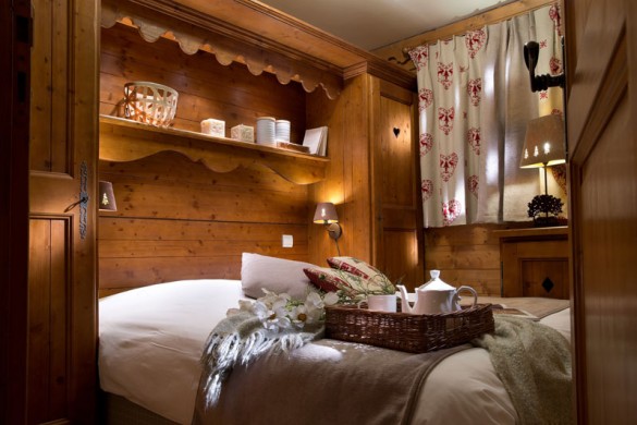 Residence Les Fermes de Meribel bed, Meribel