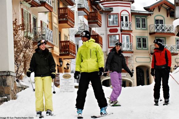 Sun Peaks CA, ski in/ski out