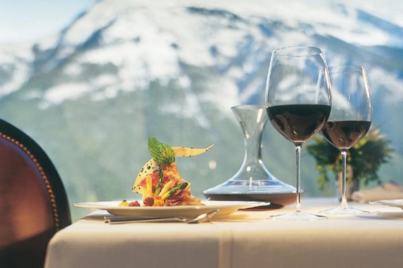 The Rimrock Resort, dining, Banff