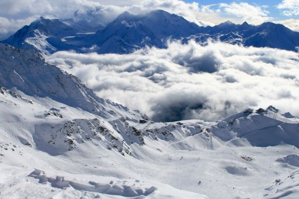 Verbier, Switz., above the clouds