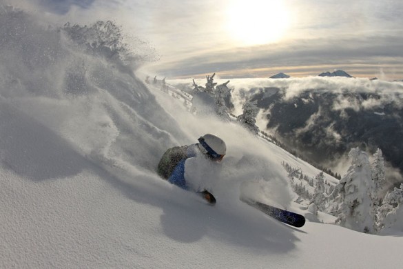 Whistler, USA, deep powder