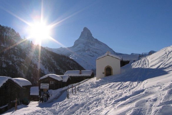 Zermatt sun