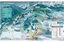 Aspen Buttermilk Piste Map