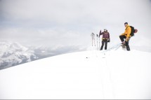 Banff skiers