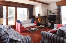 Chalet Arcades lounge, Verbier