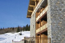Chalet Belette ext side, La Rosiere