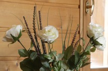 Chalet Caron flowers, Val Thorens