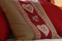 Chalet Chamois Volant pillow, Les Deux Alpes