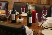 Chalet Ecureuil de Neige dining, Courchevel