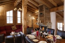 Chalet Ecureuil de Neige lounge, Courchevel