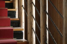 Chalet Lores stairs, Val D'Isere