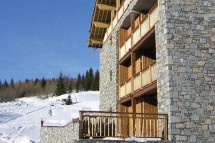 Chalet Marmotte ext side, La Rosiere