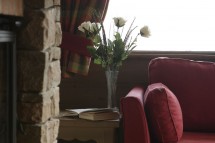Chalet Perdrix Blanches flowers, Courchevel
