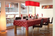 Chalet Potosi dining, Zermatt