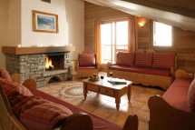 Chalet Vanoise lounge, Les Arcs