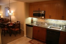 Condo Frasers Crossing and Founders Pointe kitchen, Winter Park
