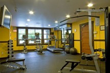 Condo Legends, gym, Whistler