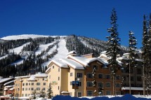 Condo Nancy Greene's Chahilty Lodge, ext, Sun Peaks
