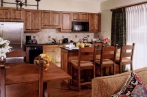 Condo Teton Mountain Village kitchen, Jackson Hole