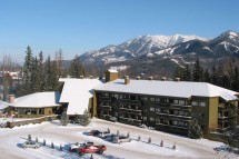 Condo Griz Inn, ext, Fernie